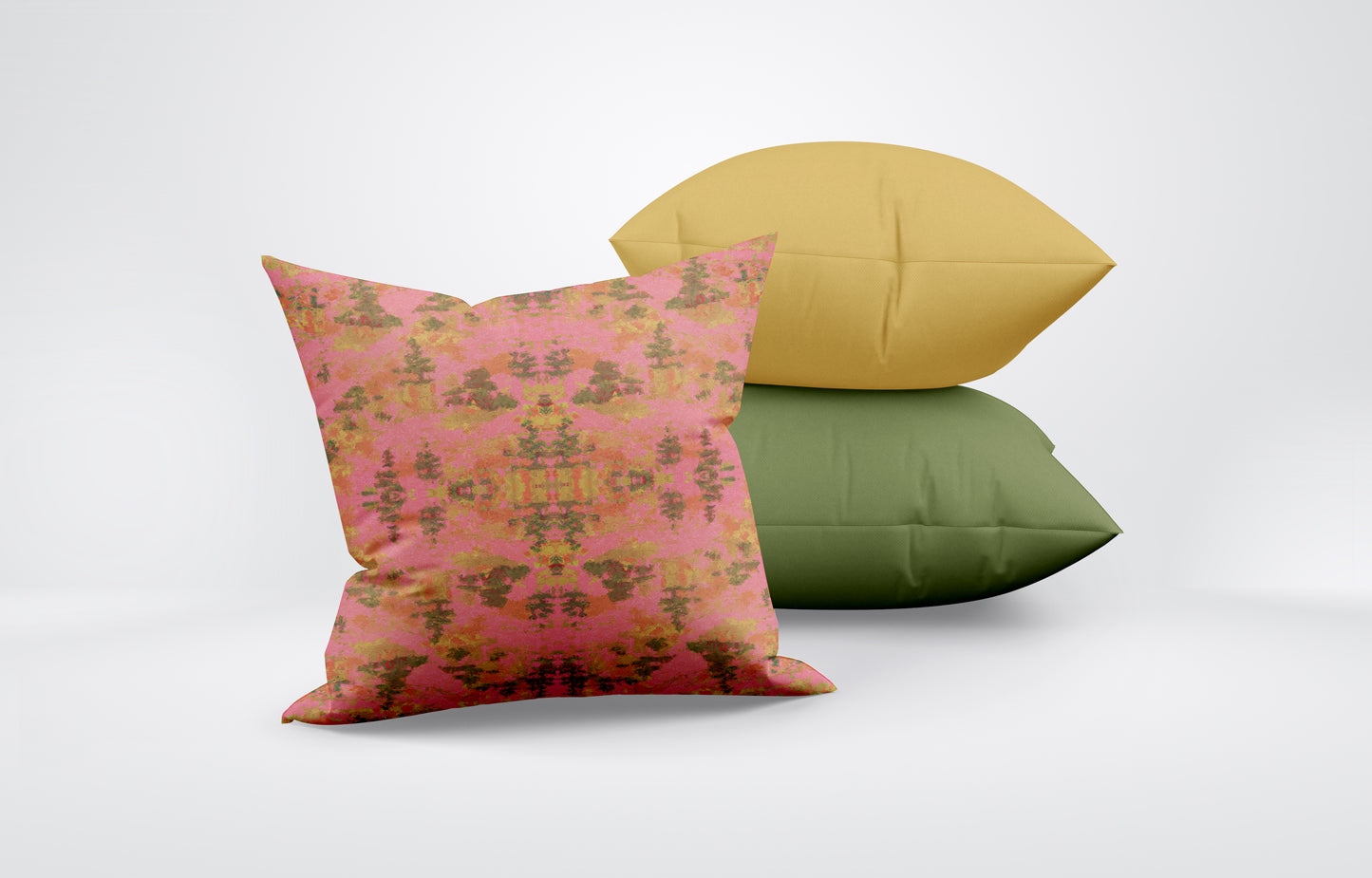 Chinoe Creative Co. | Vibrant Vista Green Pillow