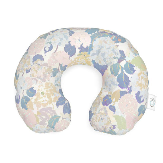 Hushed Hydrangeas Neck Pillow