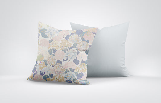 Chinoe Creative Co. | Pillow - Hydrangea Barely Blue