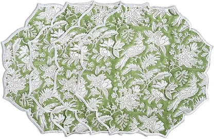 Chirp & Blossom Placemats (Set of 4)